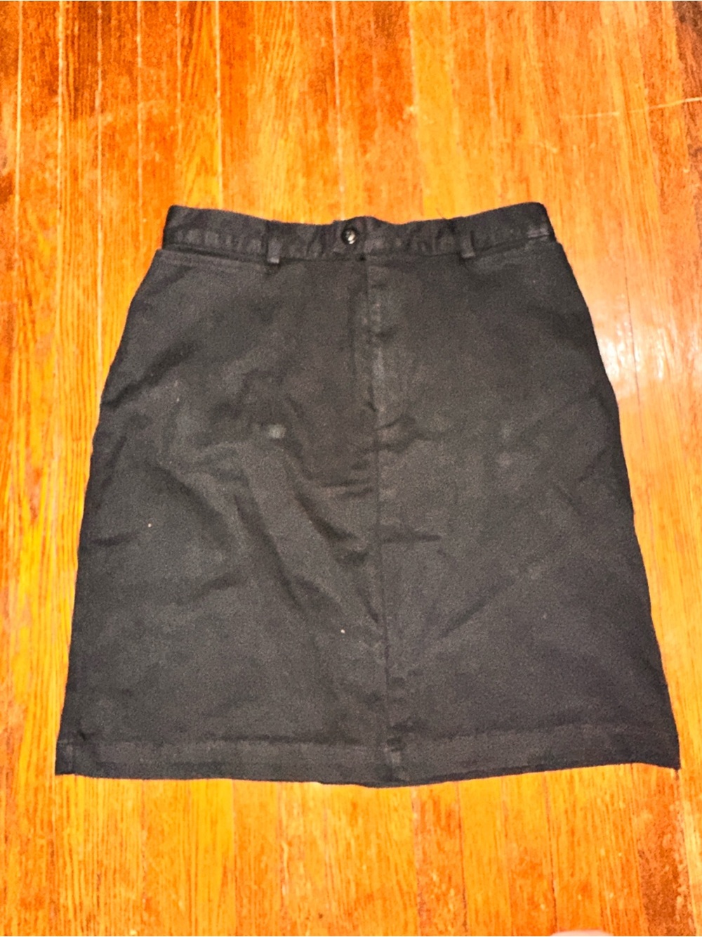 Dockers Womens Skirt Size 8 Khaki Black